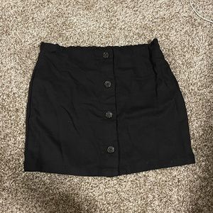NWT Cute Black Stretchy Skirt